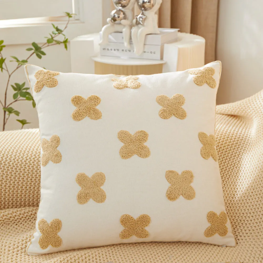 Sunshine Blossom Whimsical Floral Pillow (With single insert) (Copy)