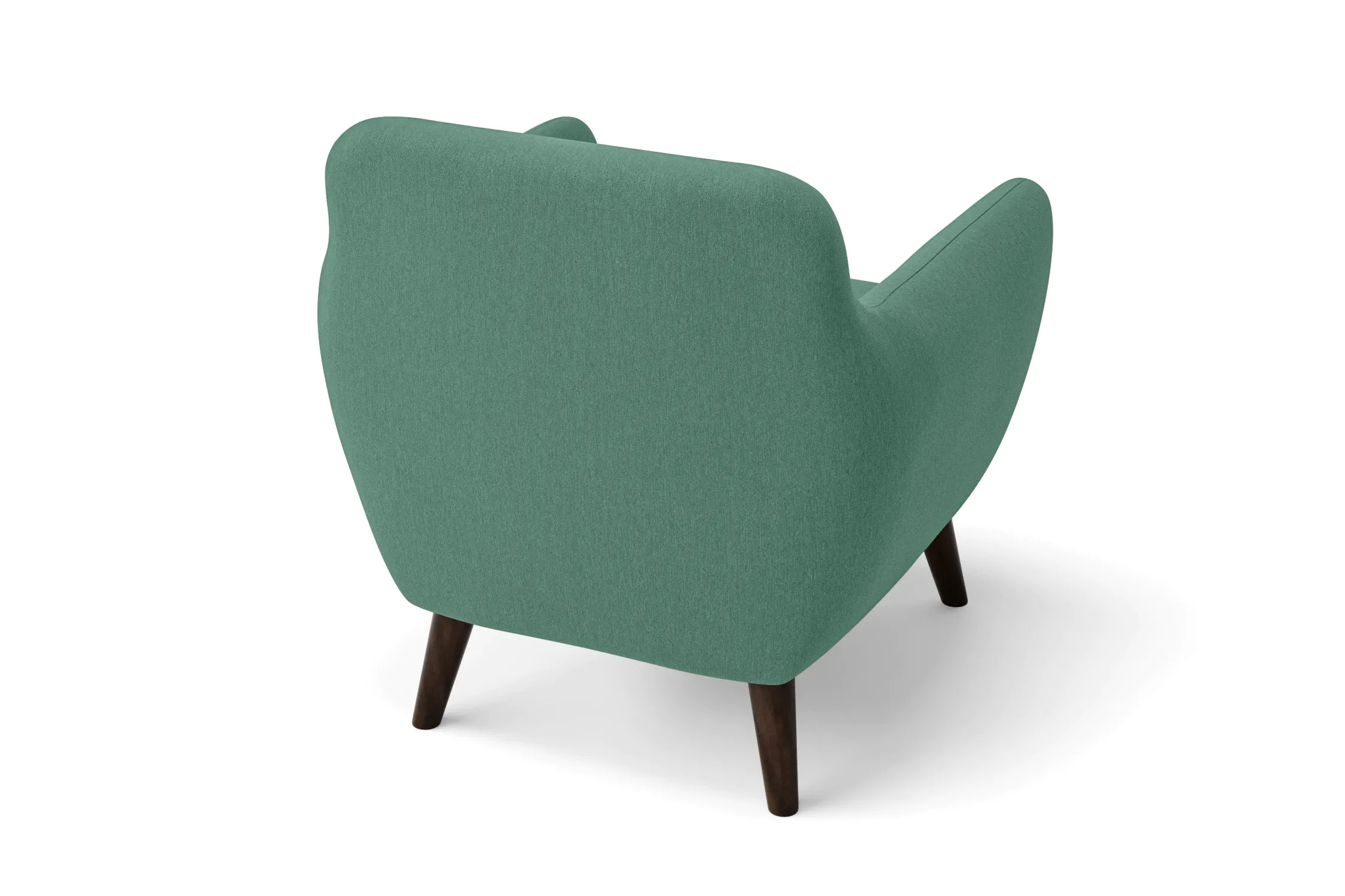 Terni Armchair Mint Green Linen Fabric