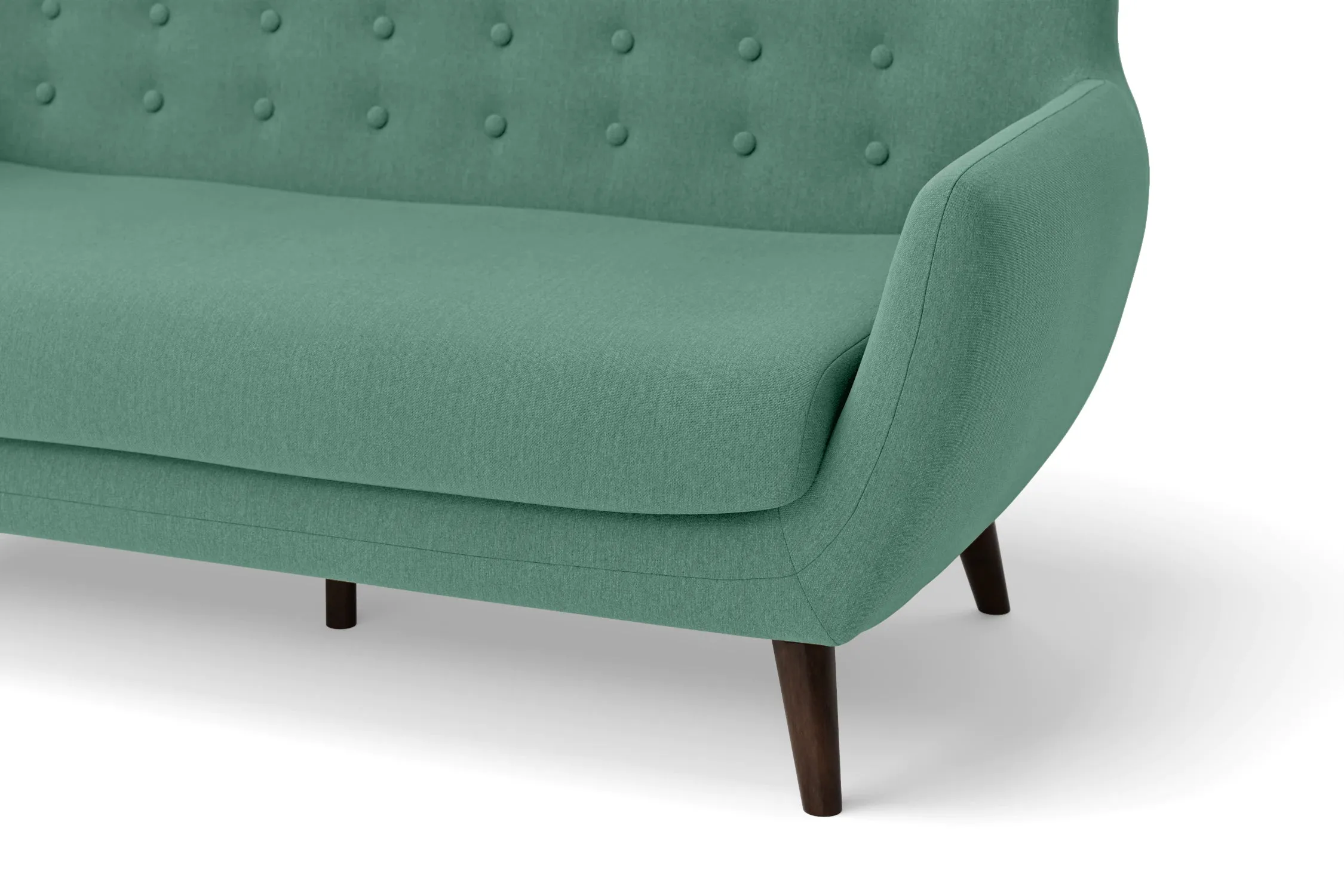 Terni Armchair Mint Green Linen Fabric