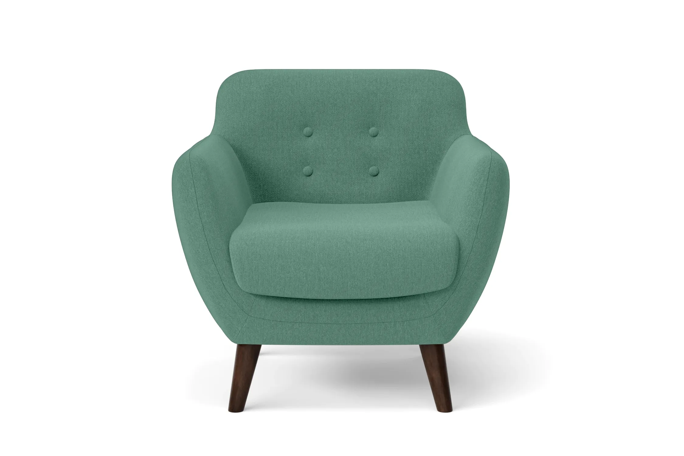 Terni Armchair Mint Green Linen Fabric