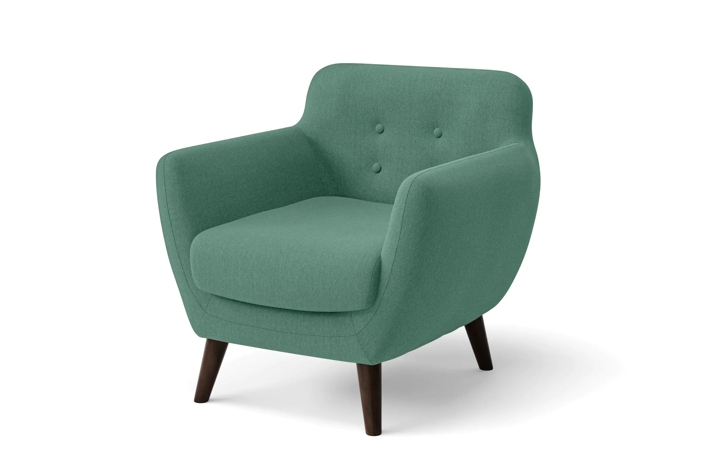 Terni Armchair Mint Green Linen Fabric