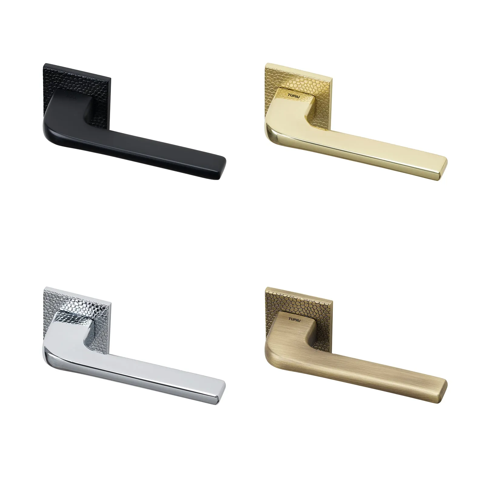 Tupai Perdrada Pebbles Rose Door Handles