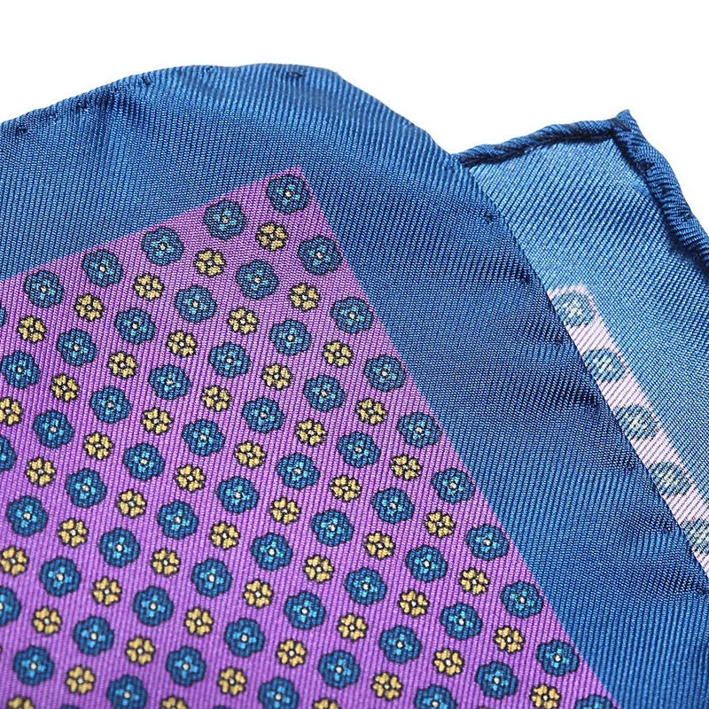 Violet Palermo Pocket Square