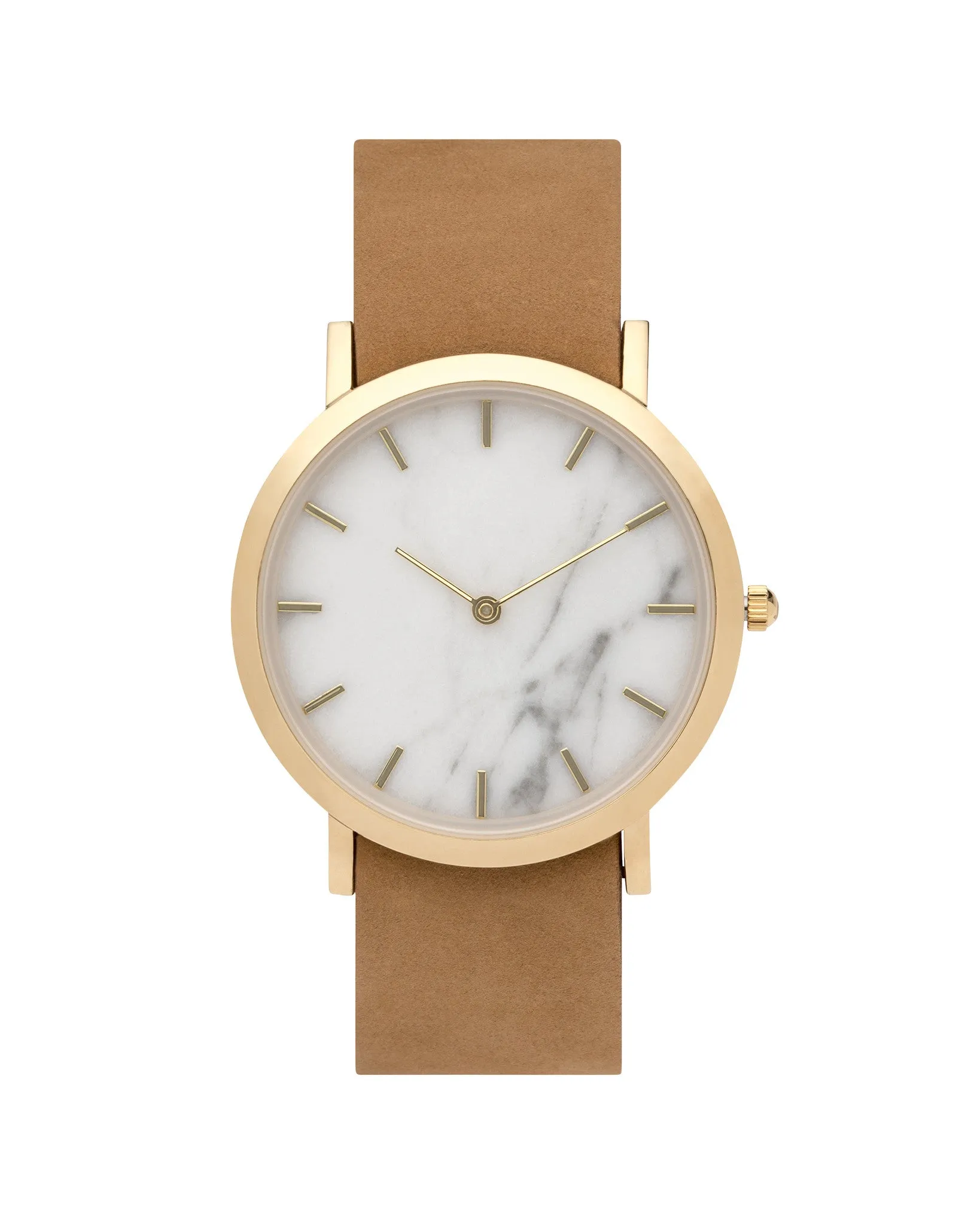 White Marble Classic Watch