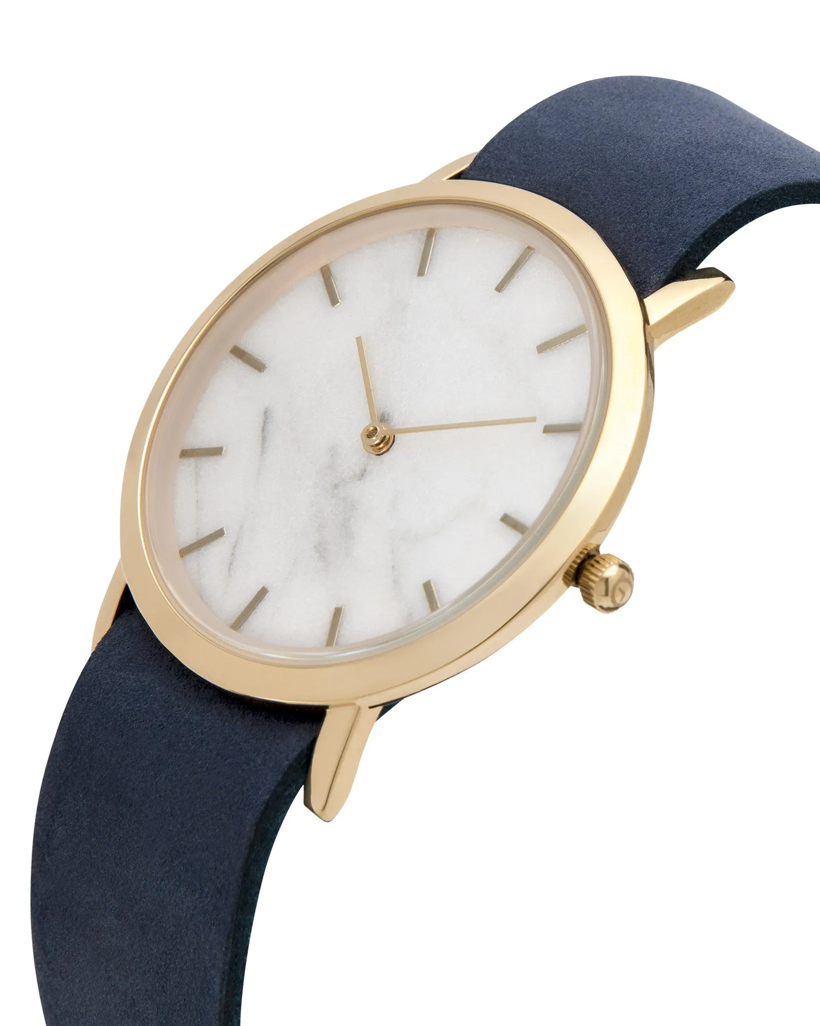 White Marble Classic Watch