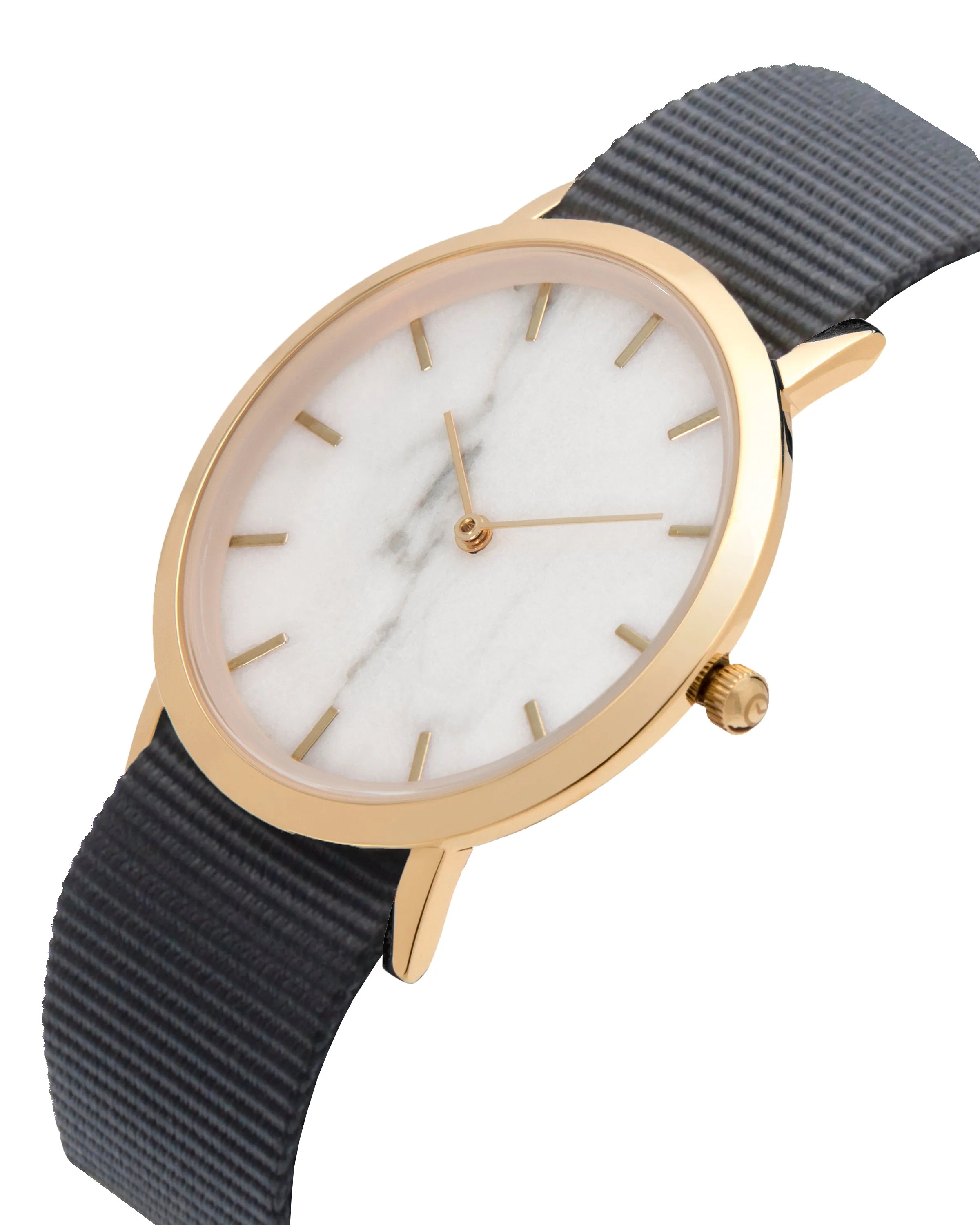 White Marble Classic Watch