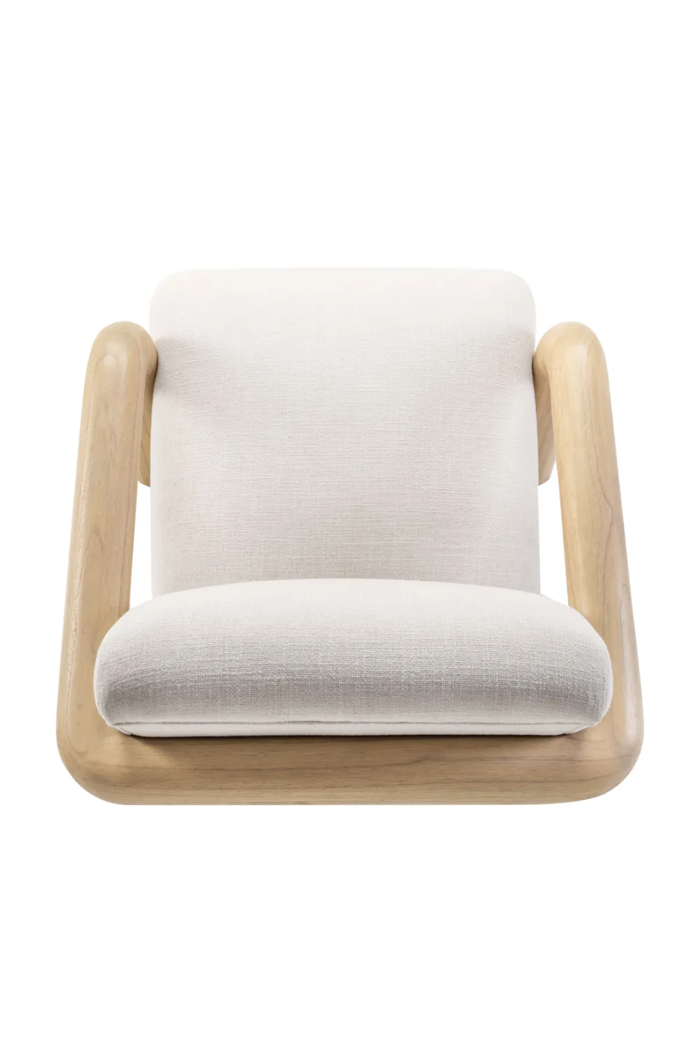 White Modern Lounge Chair | Versmissen Goma