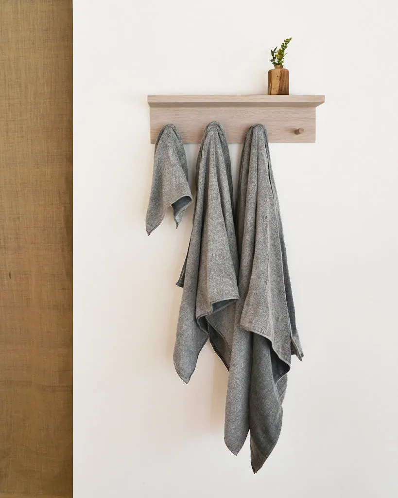 Zen Charcoal Towels - Light Gray